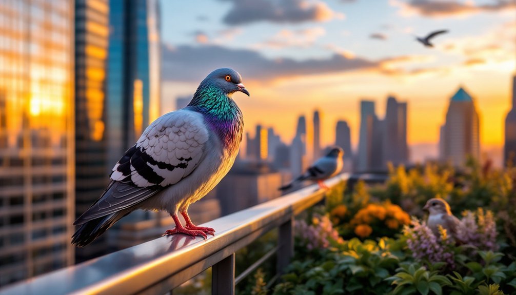 city dwelling bird species thrive