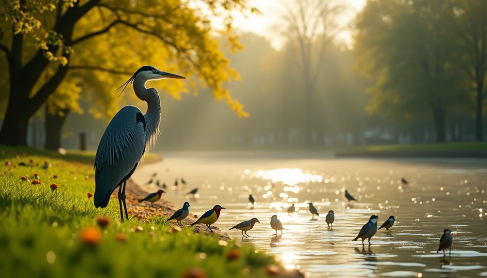 optimal birdwatching park hours