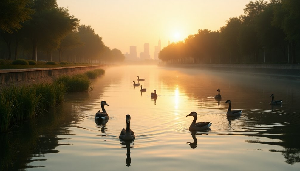 optimal urban waterway visits