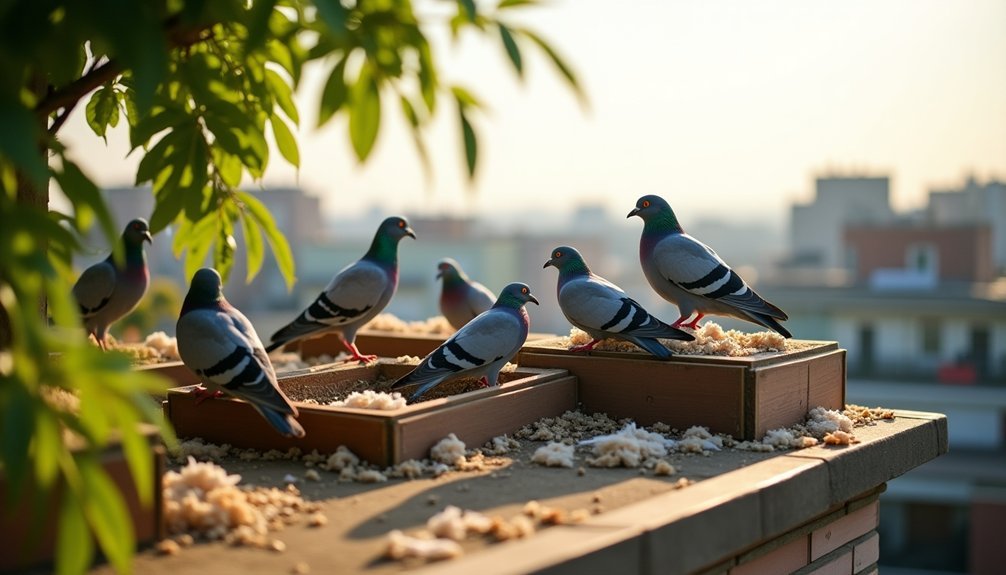 pigeon nesting habits explained