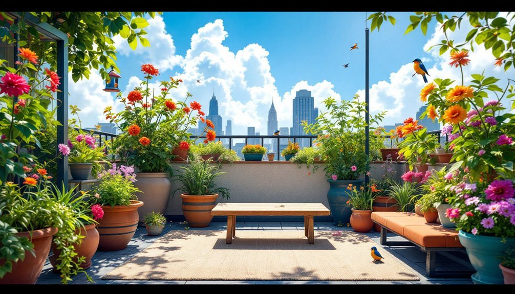 rooftop bird sanctuary design