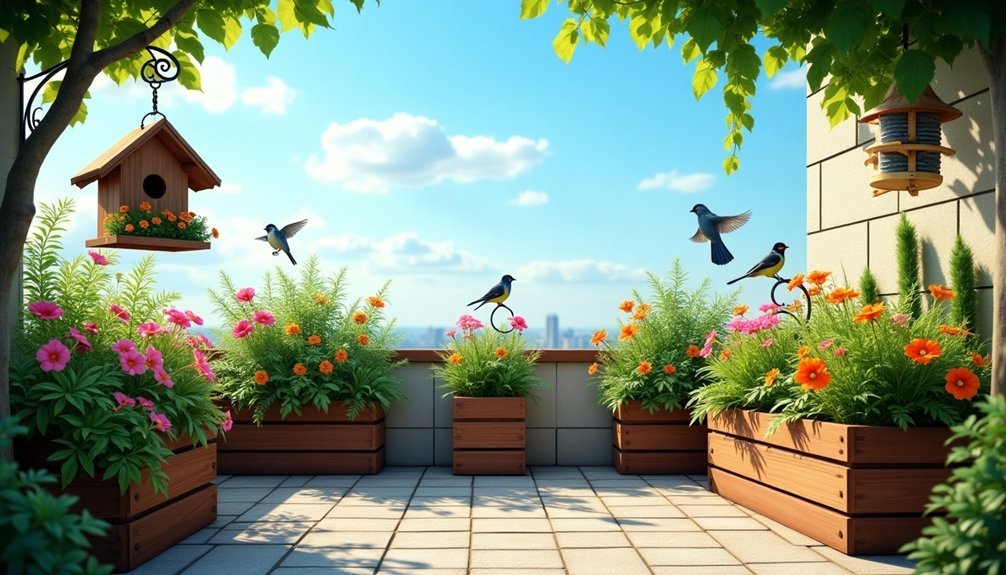 rooftop bird sanctuary planning