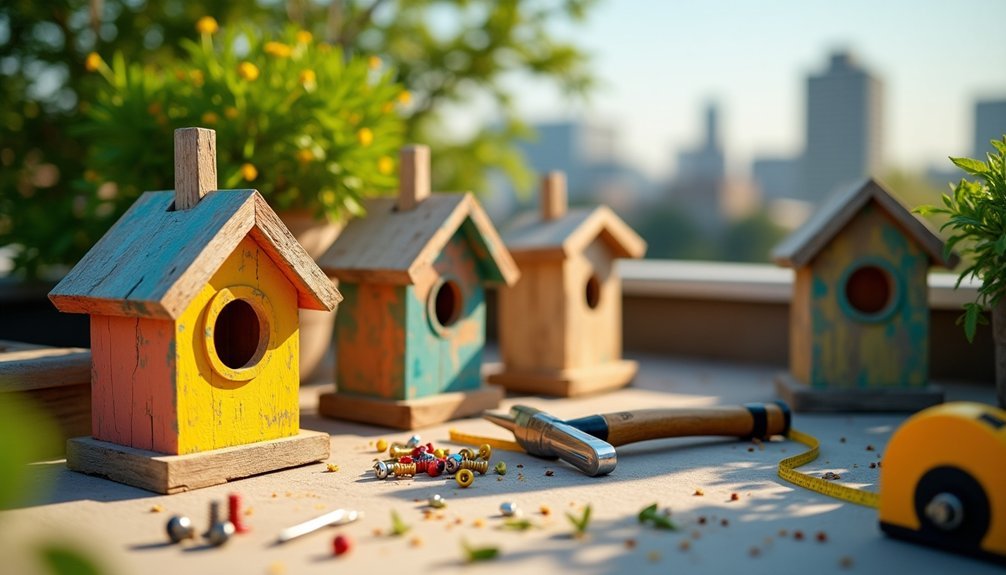 rooftop birdhouse construction essentials