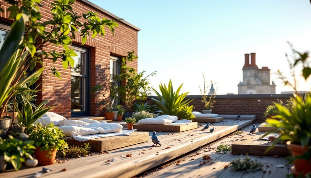 rooftop nesting habitats created