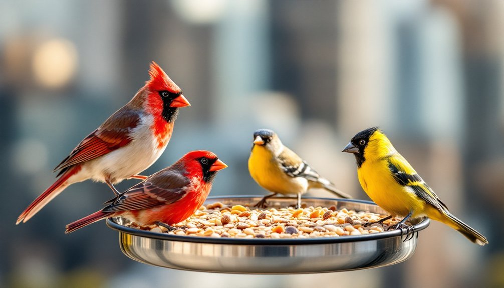 urban bird feed blends