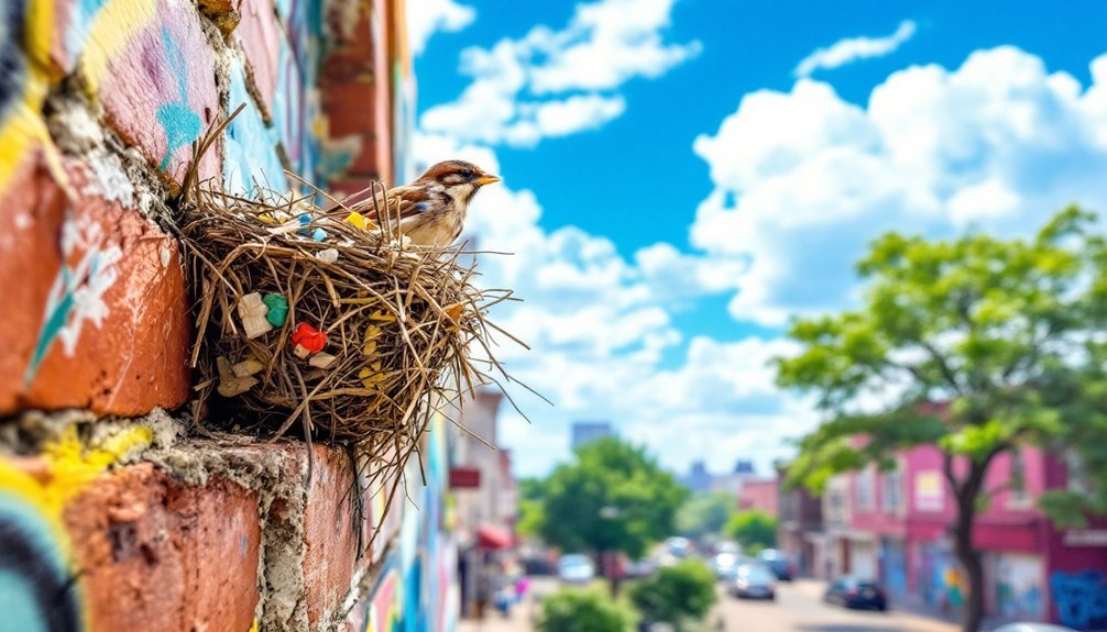 urban bird nesting habits