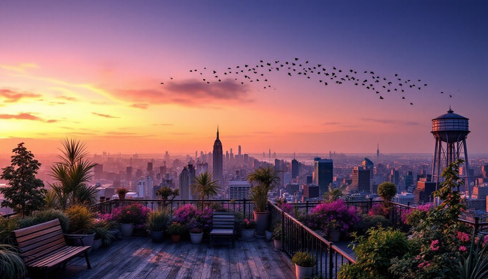 urban birdwatching rooftop spots