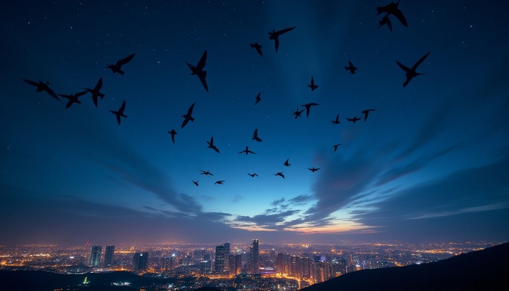 urban night bird migration