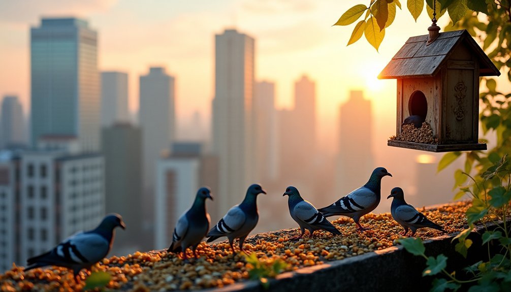 urban resources influencing birds