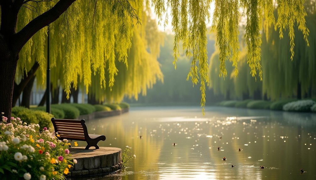 urban water features songbirds