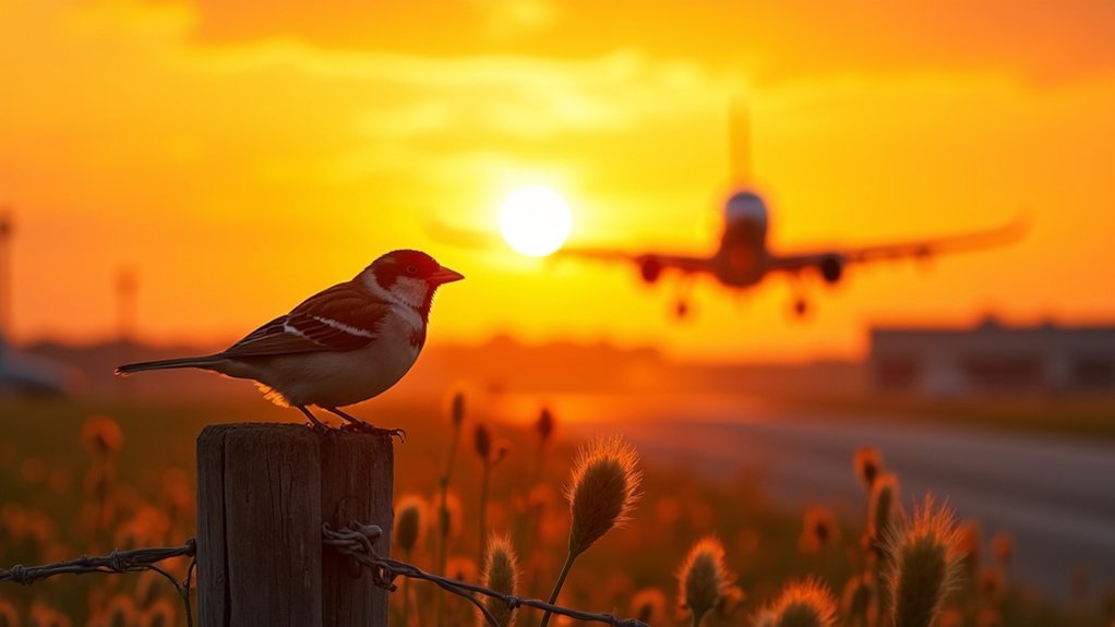 birdsong adaptation near airports