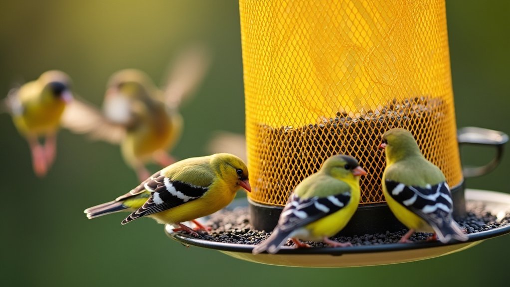 finches prefer nyjer seed