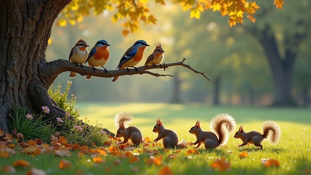local year round wildlife species