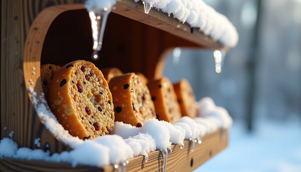 suet feeders winter care