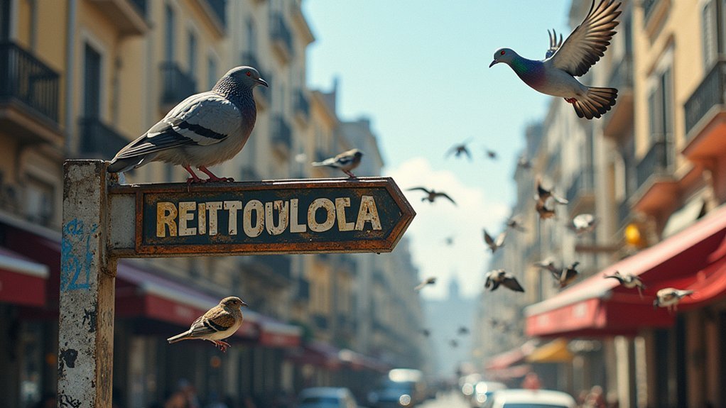 urban birds thriving successfully
