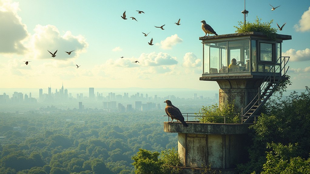 wildlife attraction to rooftops