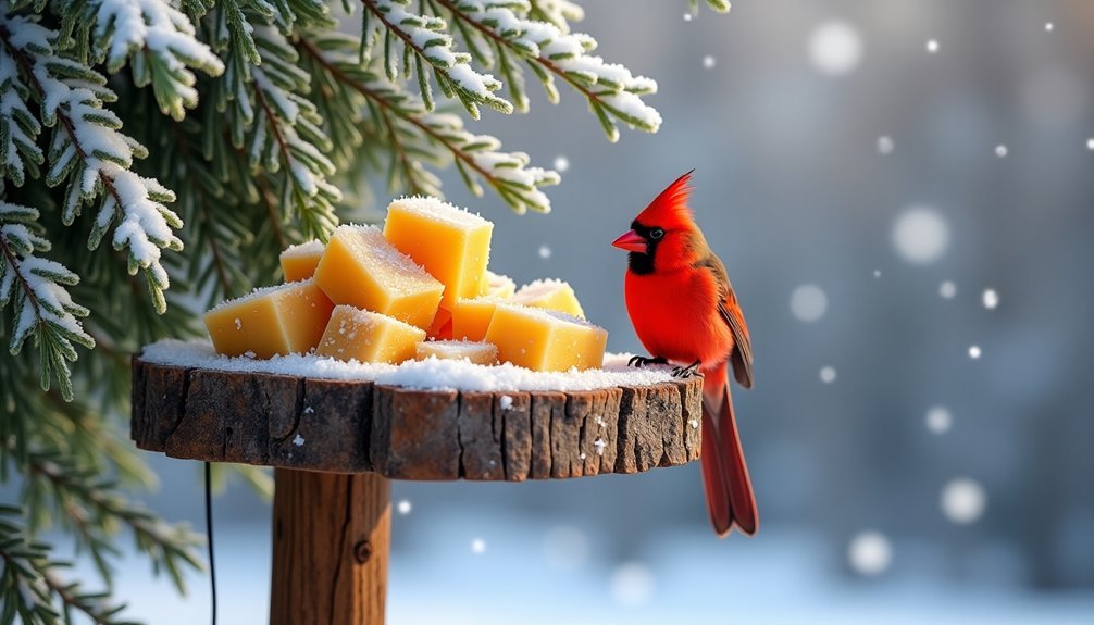 winter bird food source