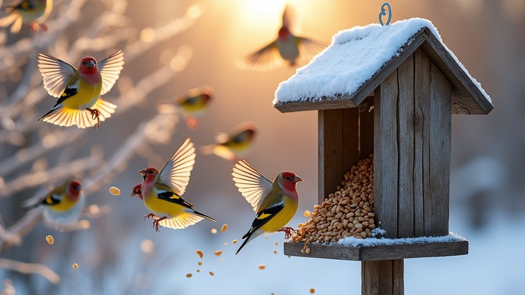 winter feeder attraction factors