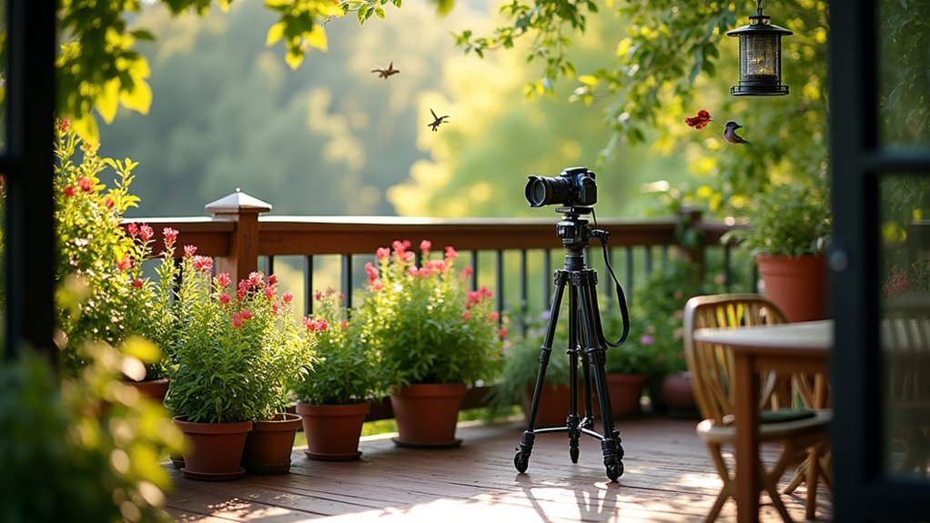 bird friendly plant installation