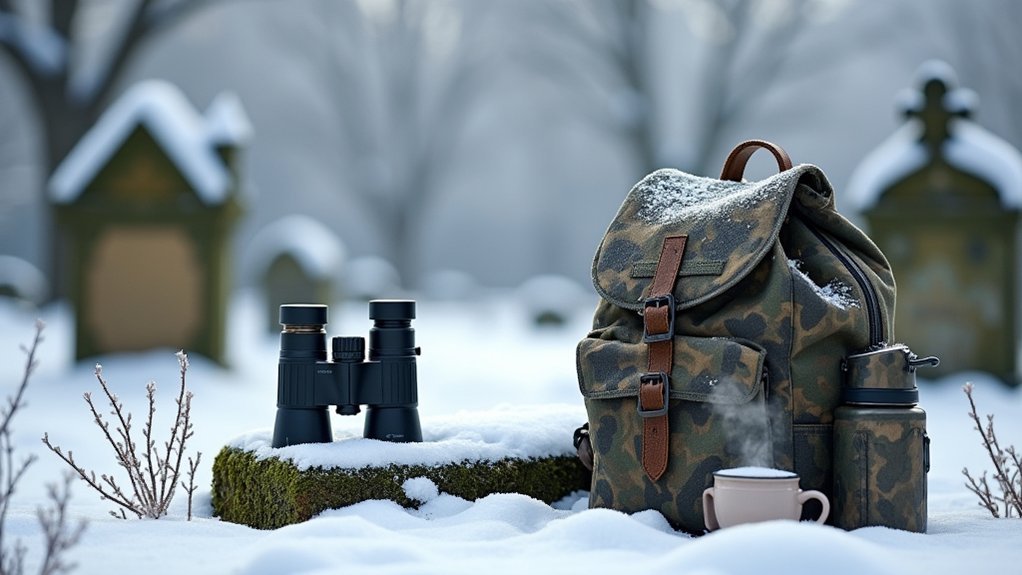 cemetery bird watching essentials