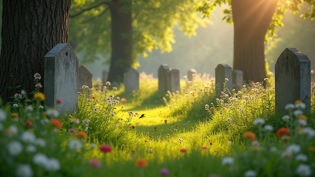 cemetery ecosystem foraging opportunities