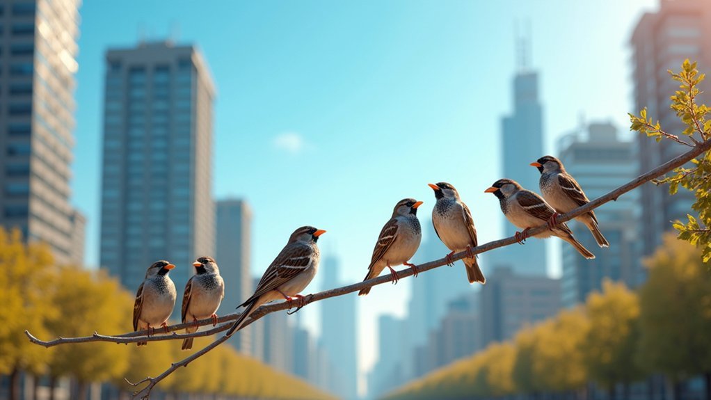 city noise alters birdsong