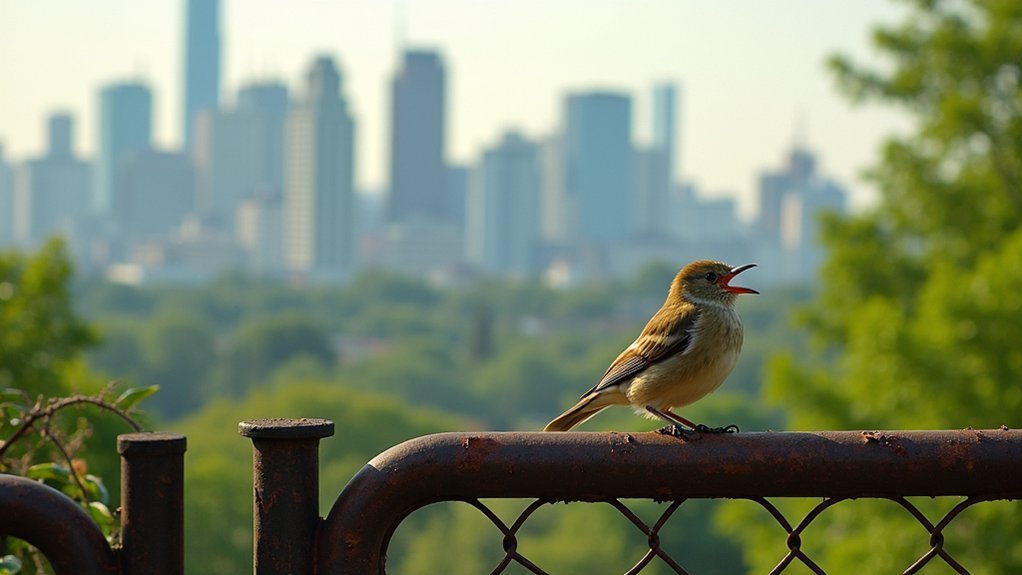 communication strategies of songbirds