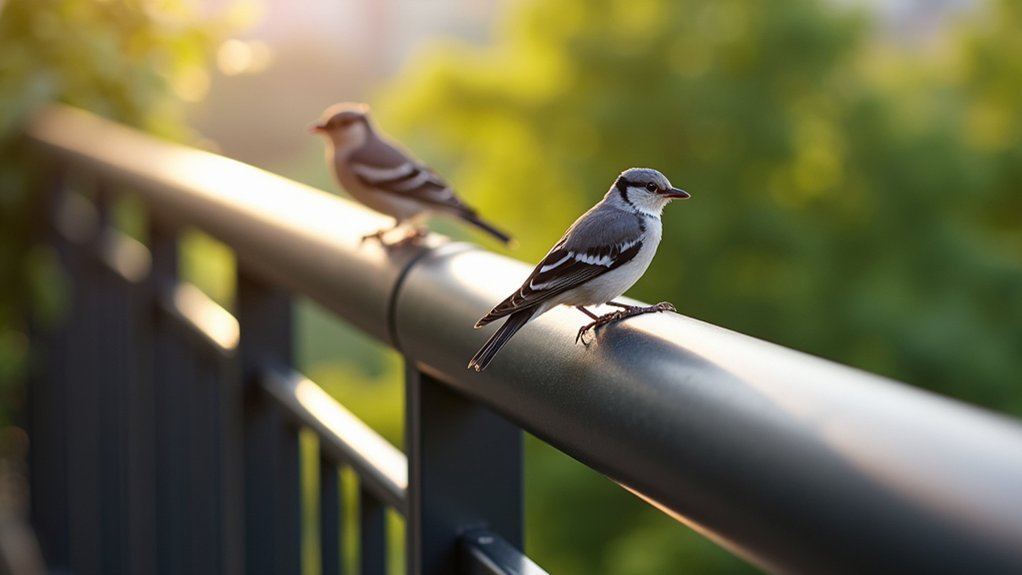 durable metal bird perches