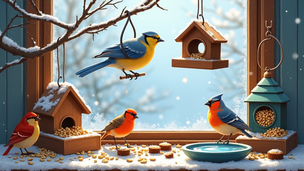 feeding winter wildlife ideas