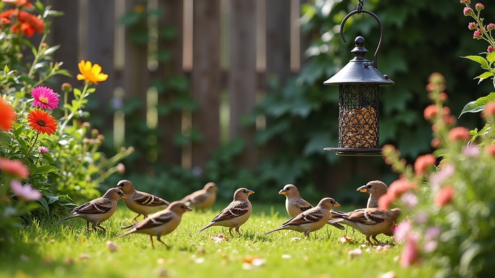 house sparrow behavior analysis