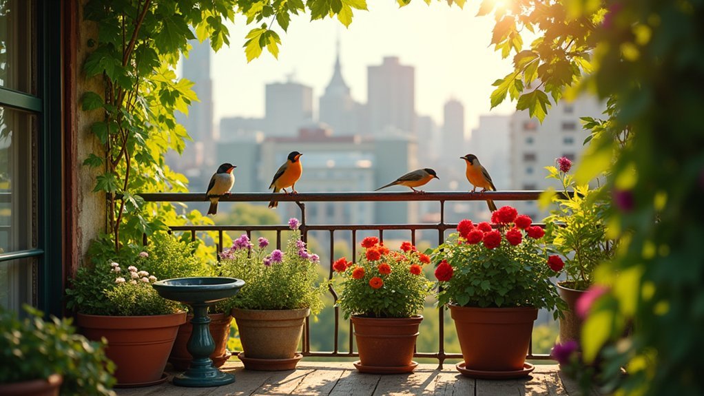 ideal resting places for birds