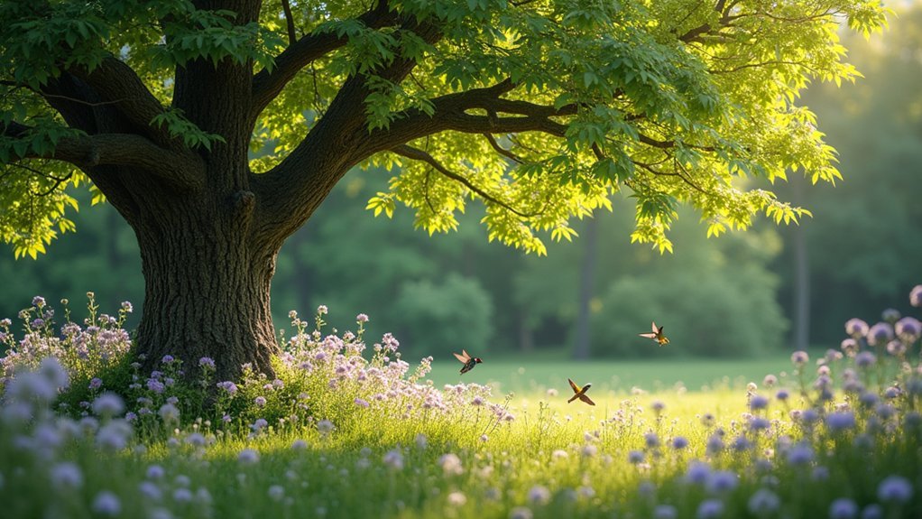 summer tree species for songbirds