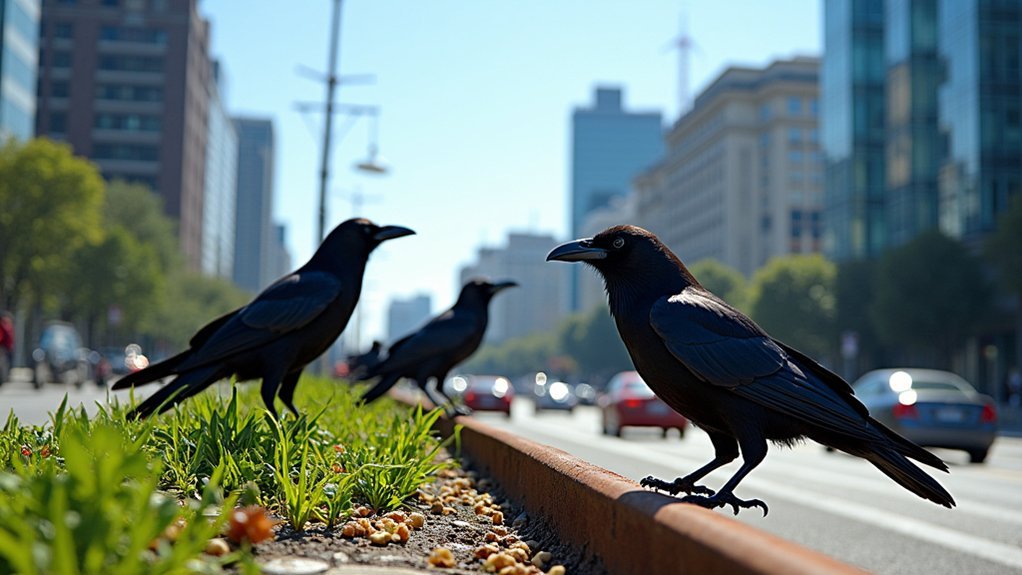 urban crow habitat mapping