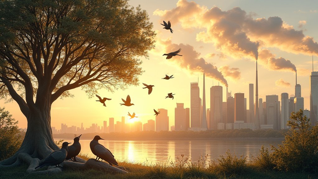 urban design influences bird songs