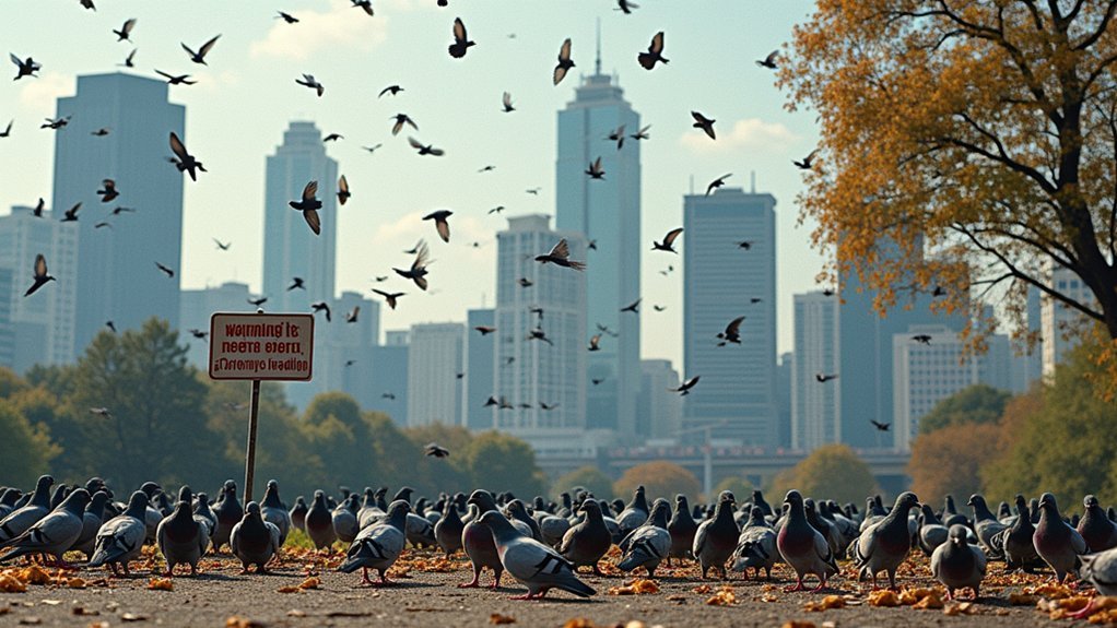 urban invasive bird species
