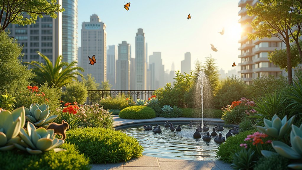 urban wildlife benefits warmth