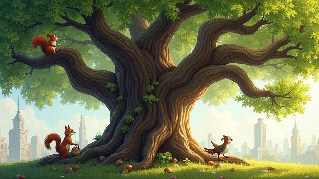 wildlife friendly oak species