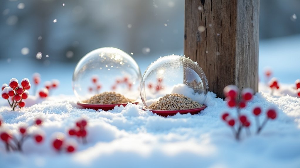 winter storm feeder protection