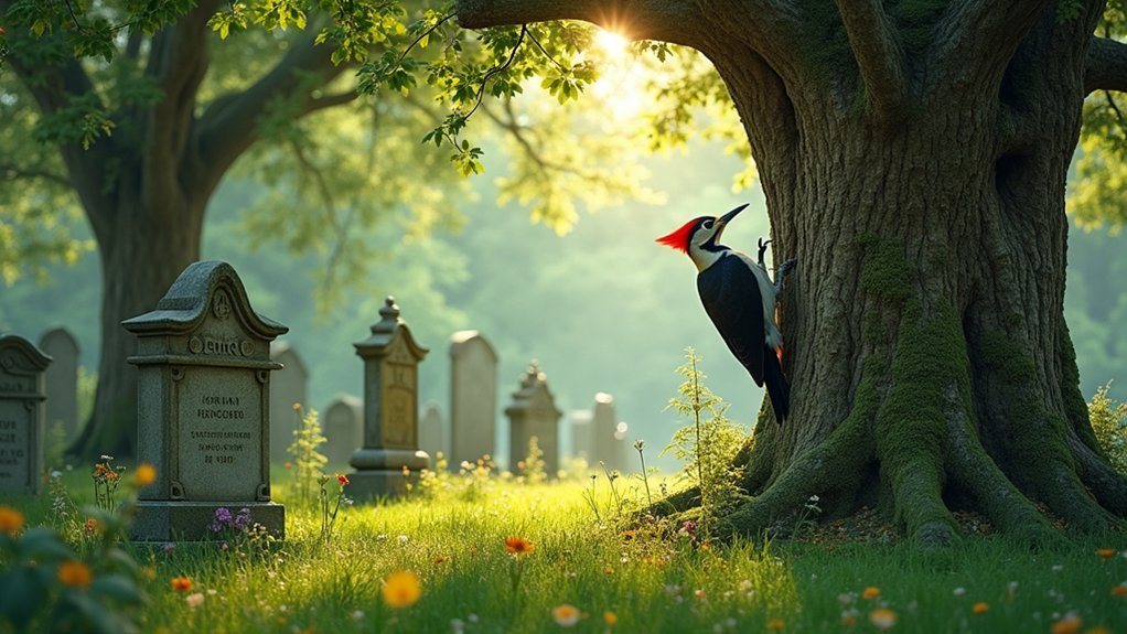 Top 5 Cemetery Spots for Woodpecker Watching