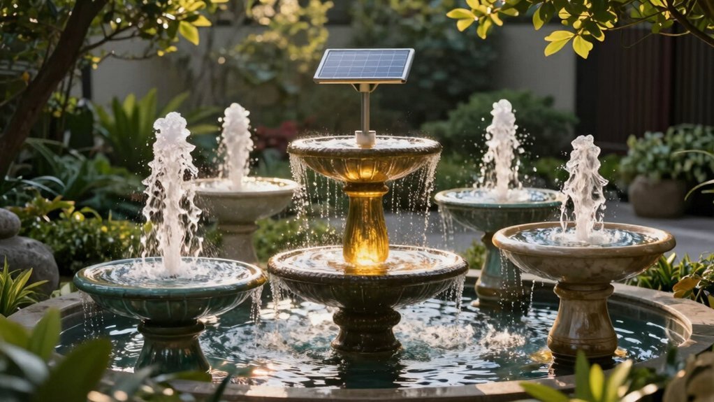 five best solar fountains for birds